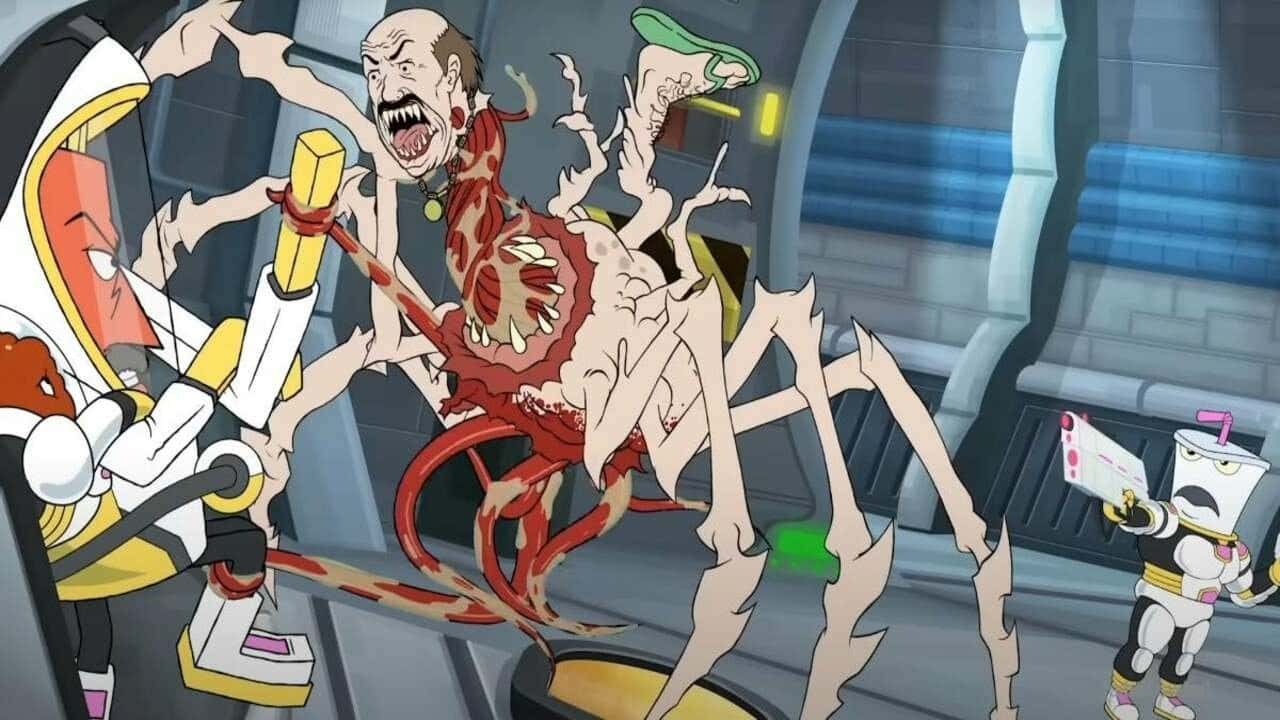 Aqua Teen Forever: Plantasm backdrop