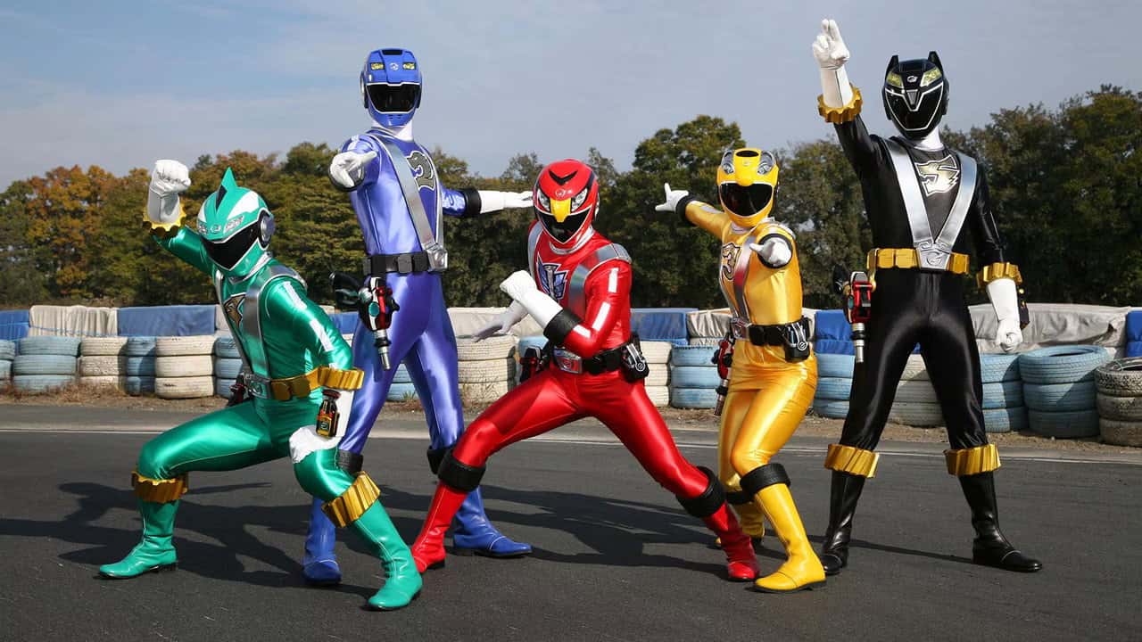 Engine Sentai Go-Onger backdrop