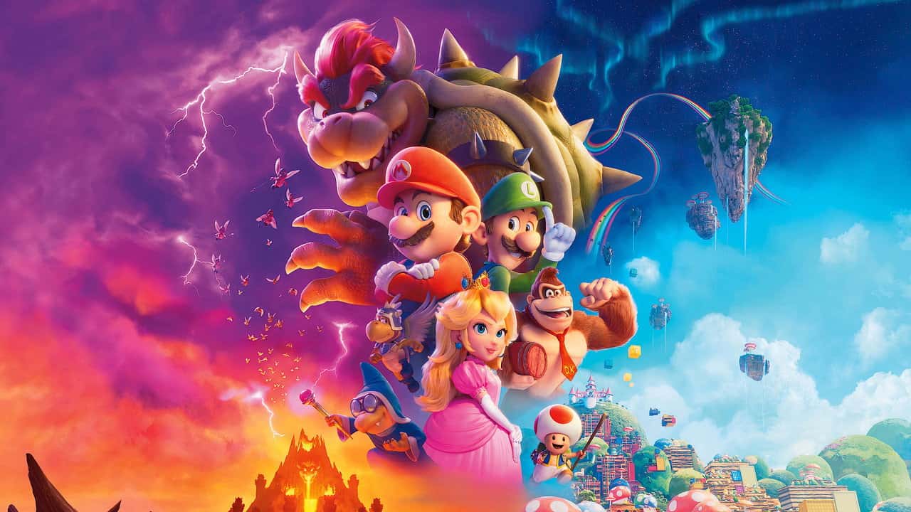 The Super Mario Bros. Movie backdrop