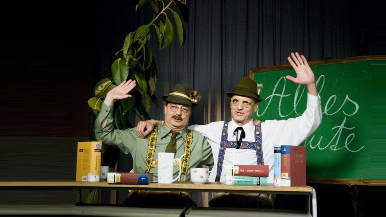 Alles Gute backdrop