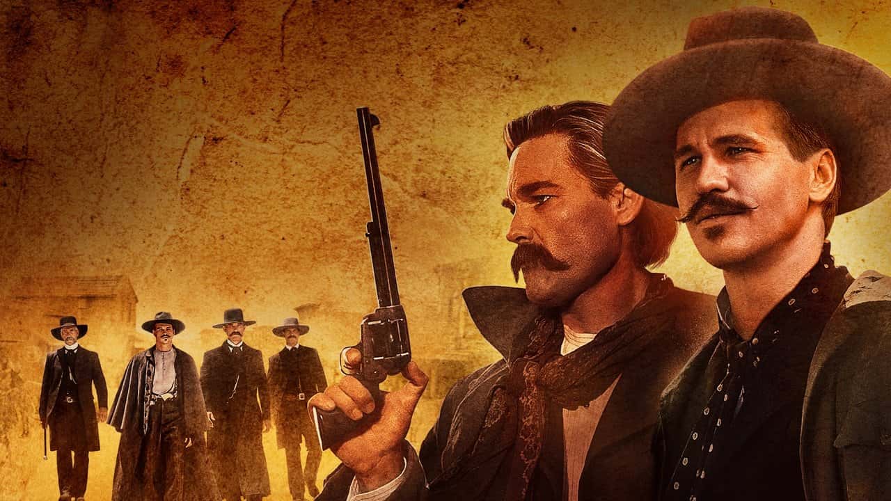 Tombstone backdrop