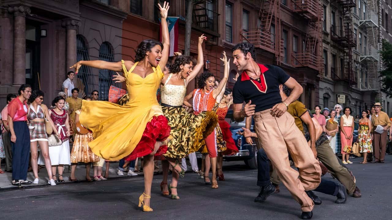 West Side Story backdrop
