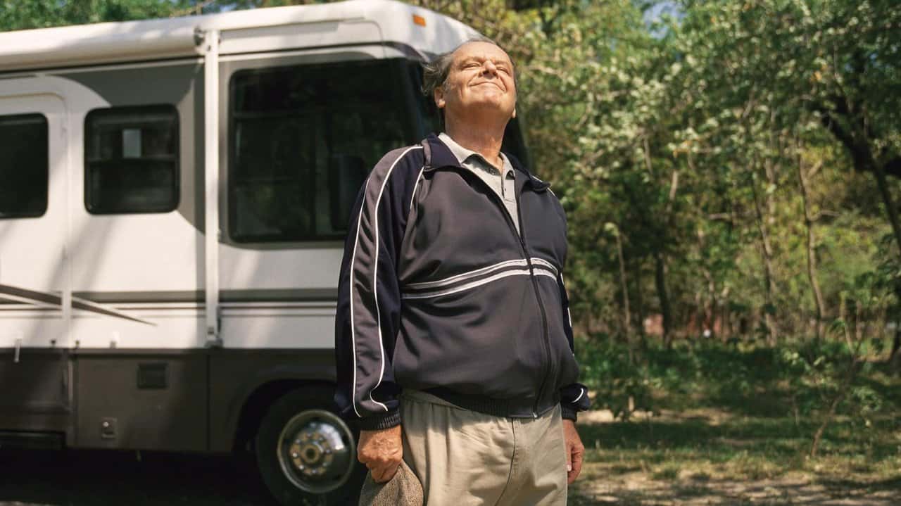 About Schmidt backdrop