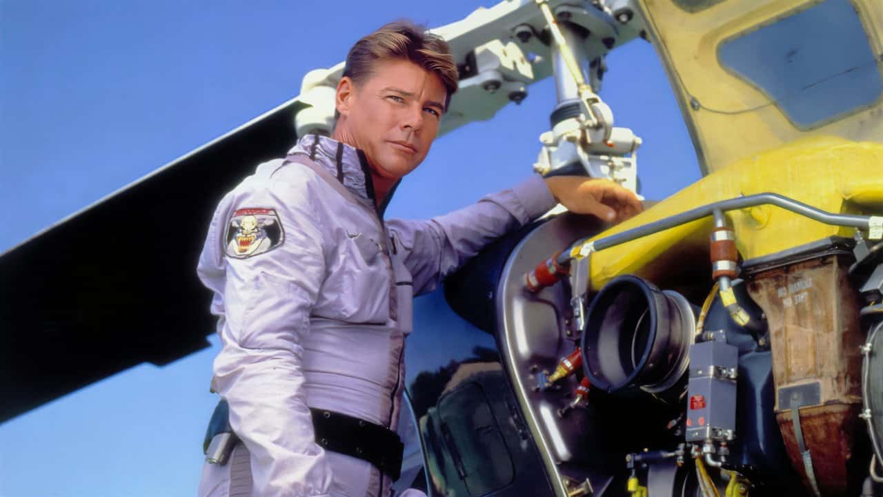 Airwolf backdrop