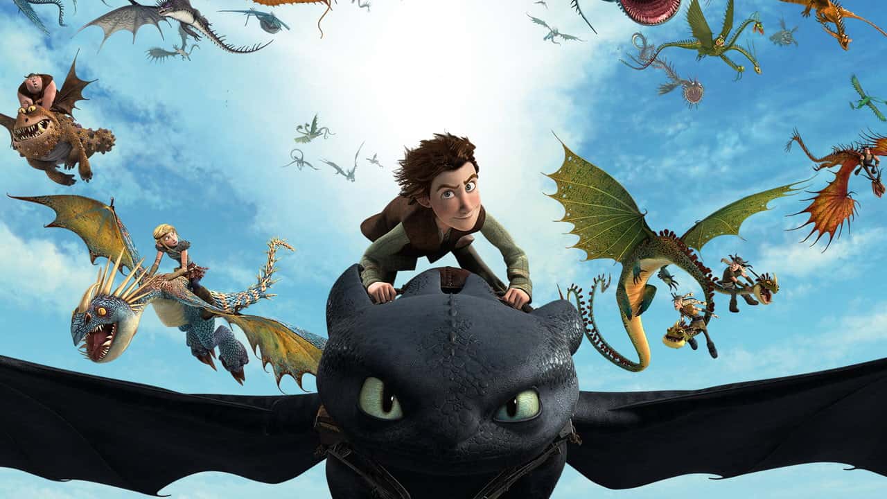 DreamWorks Dragons backdrop