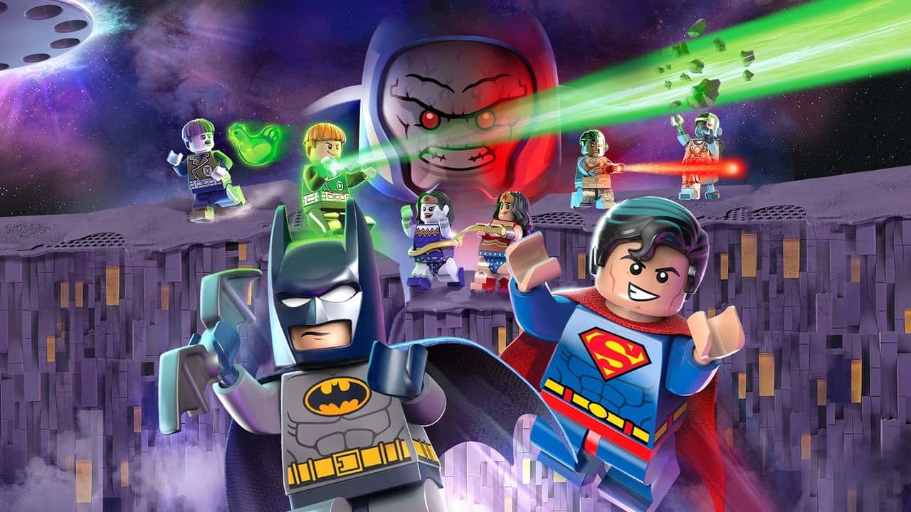 LEGO DC Comics Super Heroes: Justice League vs. Bizarro League backdrop