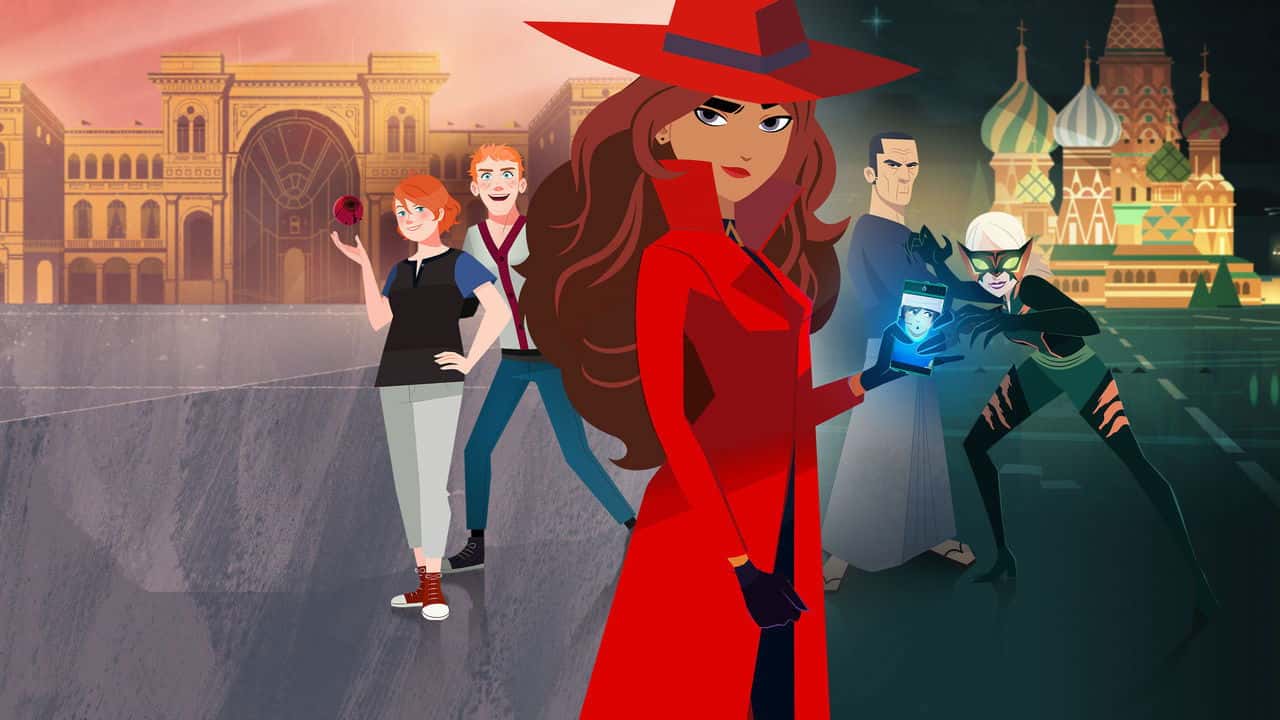 Carmen Sandiego backdrop