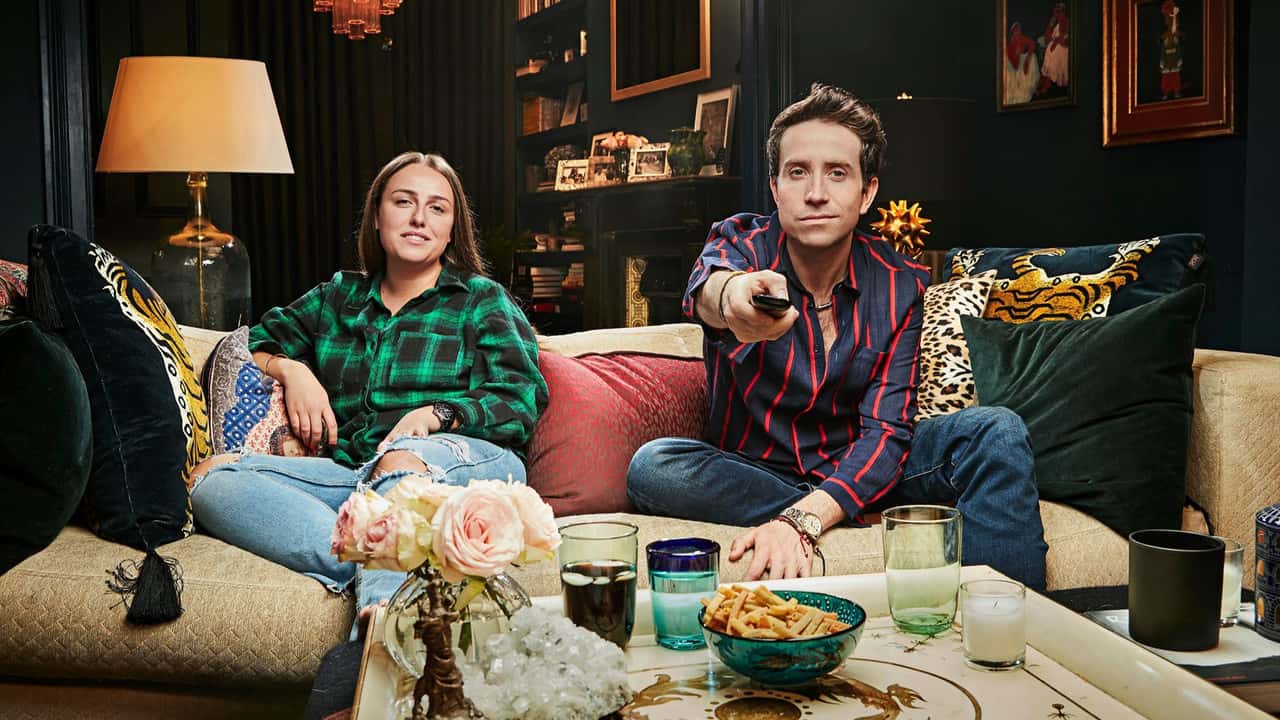Celebrity Gogglebox backdrop