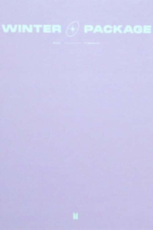 BTS 2021 WINTER PACKAGE in Gangwon poster
