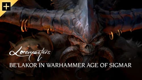 Be'lakor in Warhammer Age of Sigmar still