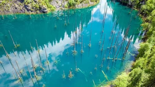 Lake Kaindy, The Treasure of the Kazakh Mountains still