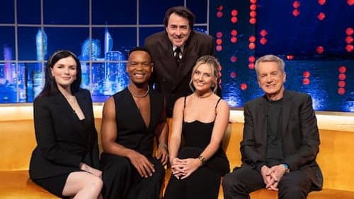Perrie Edwards, Frank Skinner, Johannes Radebe, Aisling Bea & Kasabian still