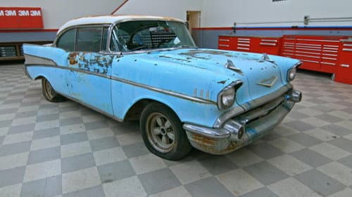 Greg's 1957 Bel Air still