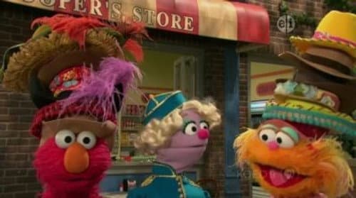 Elmo & Zoe's Hat Contest still
