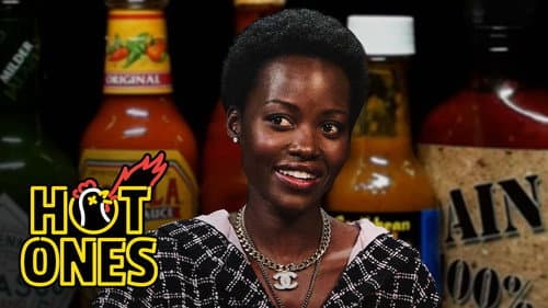 Lupita Nyong’o Feels Every Emotion While Eating Spicy Wings still