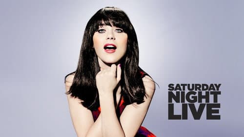 Zooey Deschanel with Karmin still