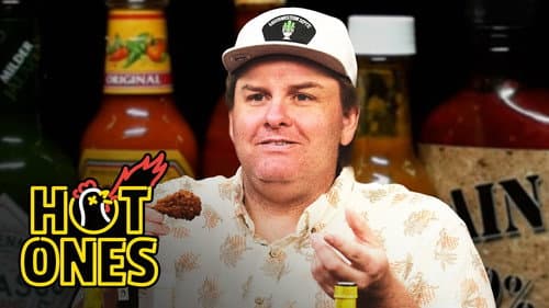 Tim Dillon Helps Himself to More Milk While Eating Spicy Wings still