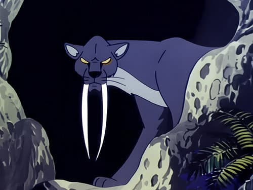 The Saber-Toothed Tiger still