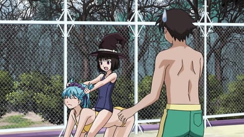 School Swimsuits and a Vampire still
