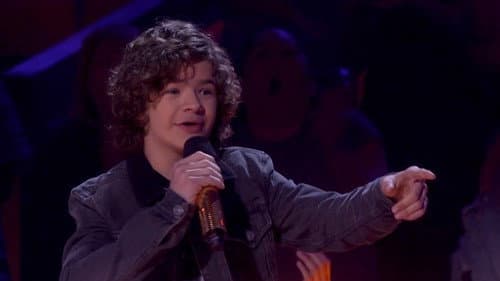 Darren Criss vs. Gaten Matarazzo & Chandler Riggs vs. Chad L. Coleman still