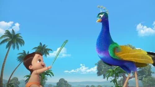 A Day with a Peacock still