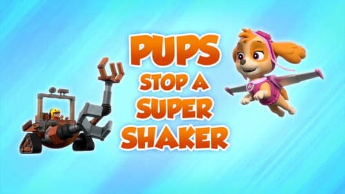 Pups Stop a Super Shaker still