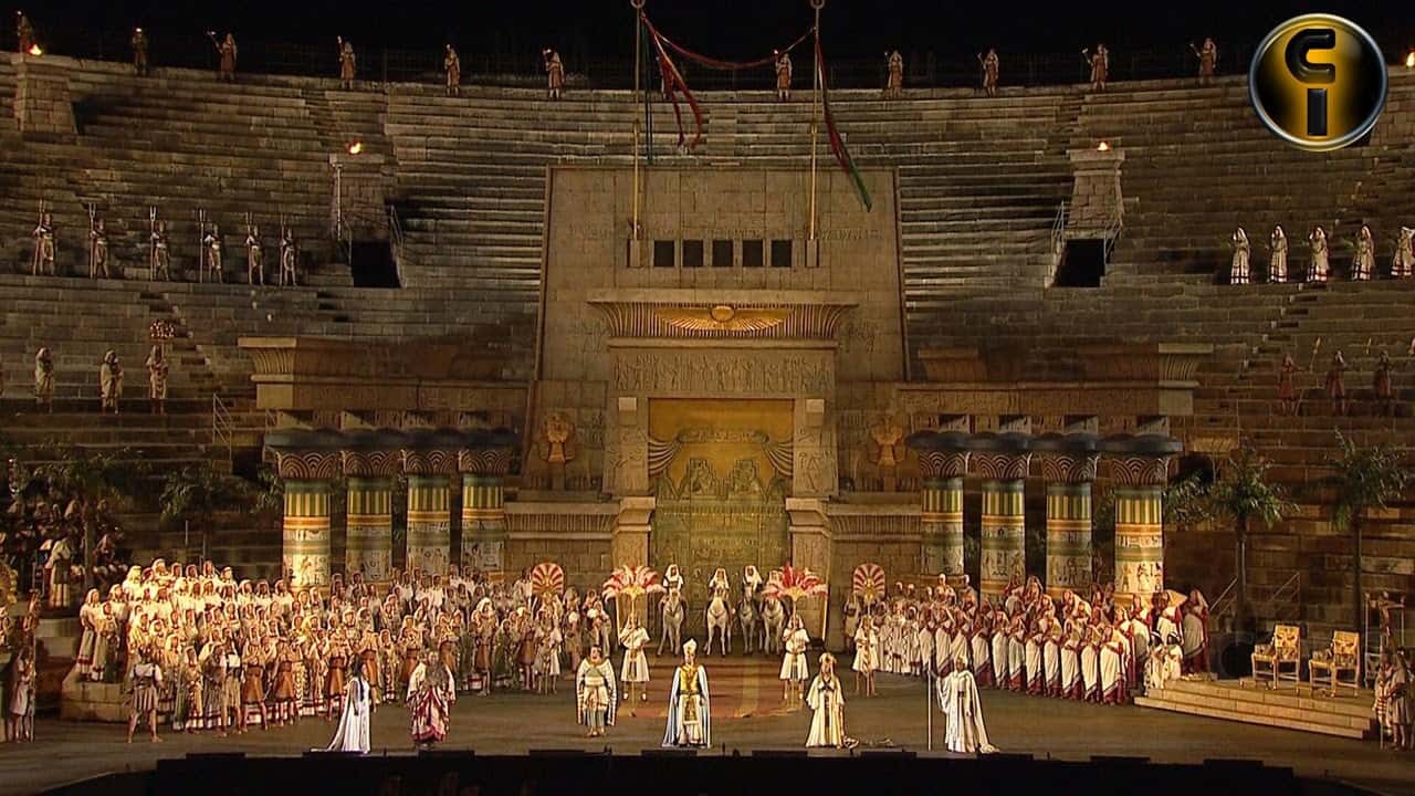Aida - Arena di Verona backdrop