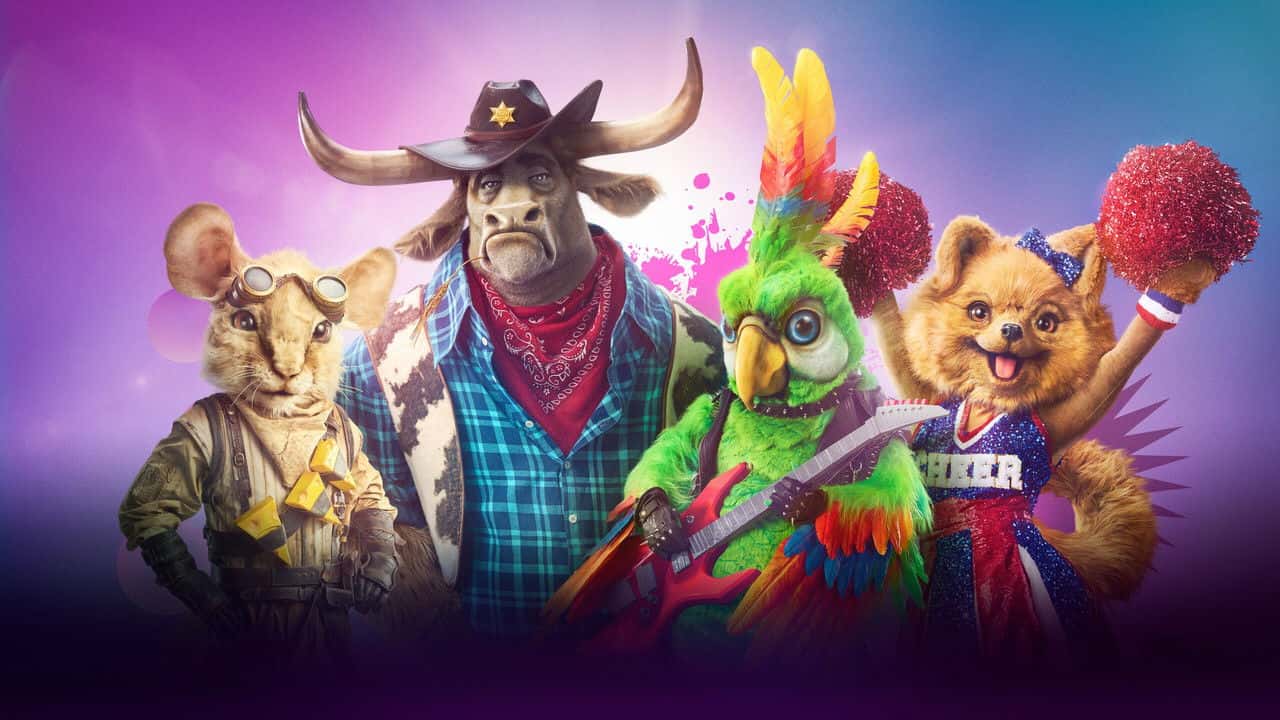 Masked Singer Sverige backdrop