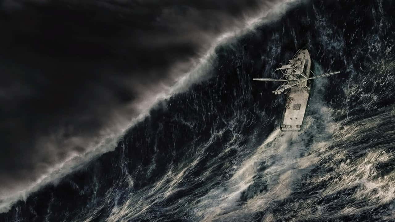 The Perfect Storm backdrop