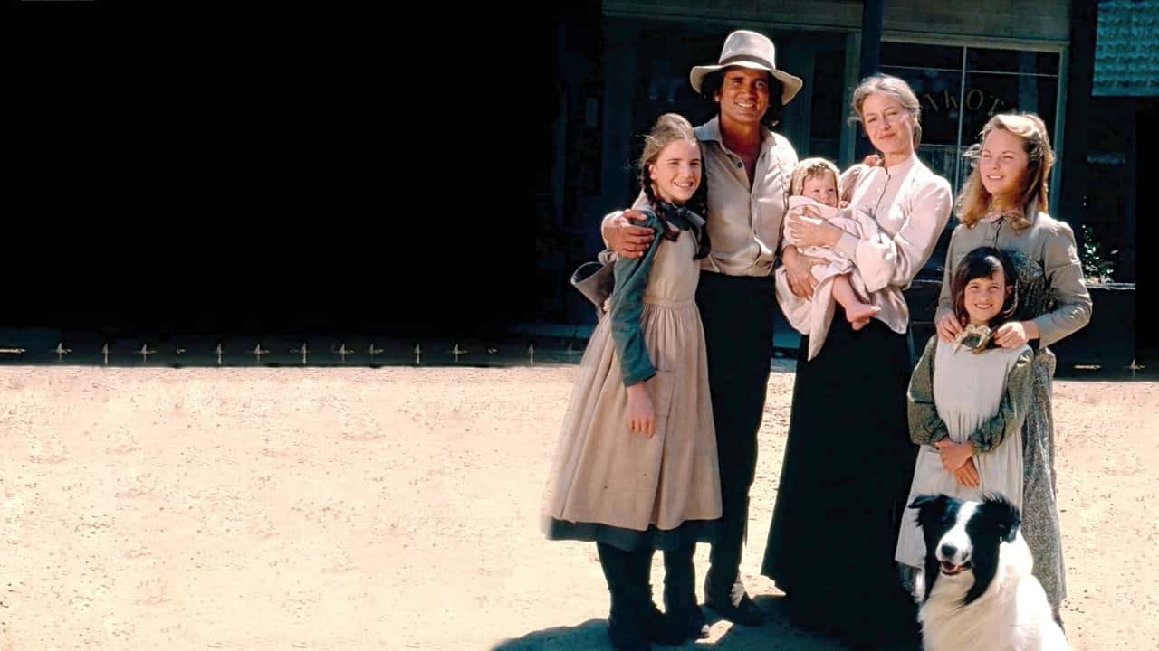 Little House on the Prairie backdrop