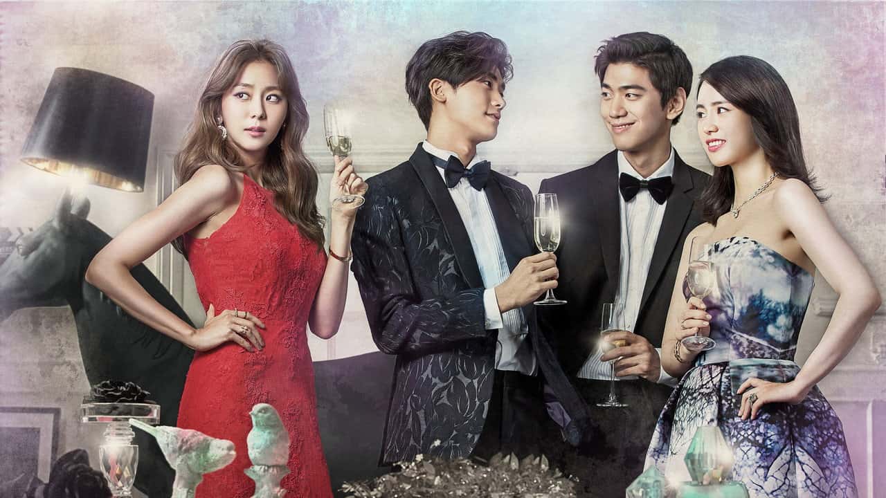 High Society backdrop