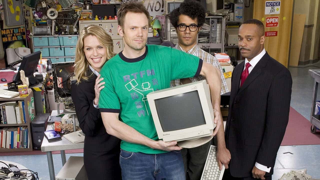 The IT Crowd backdrop