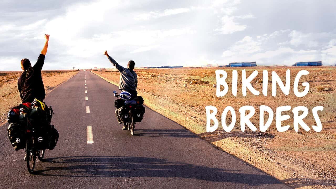 Biking Borders backdrop