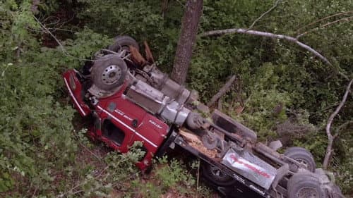 Red Truck Wreck still