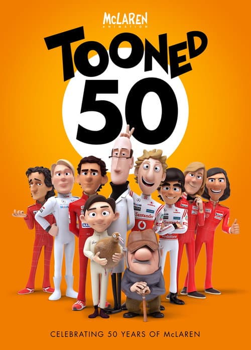 Tooned 50 poster