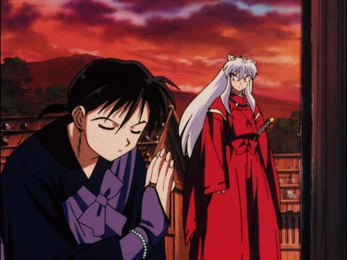 Kagome Kidnapped by Koga, the Wolf-Demon still