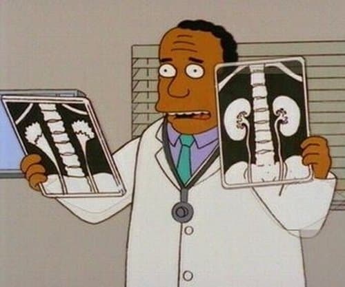 Homer Simpson in: 'Kidney Trouble' still