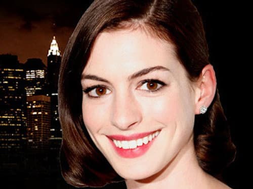 Anne Hathaway/The Killers still