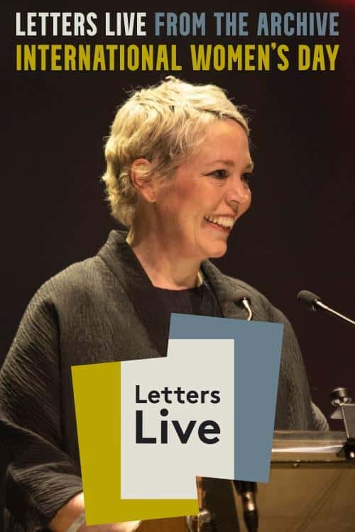 Letters Live from the Archive: International Women’s Day poster