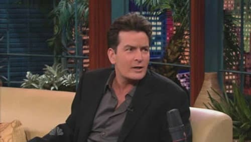 Charlie Sheen, Arianna Huffington, Lisa Hannigan still
