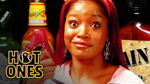 Keke Palmer Laughs Uncontrollably While Eating Spicy Wings still